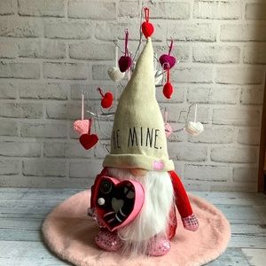 Rae Dunn Be Mine Gnome W/ Box of Candy